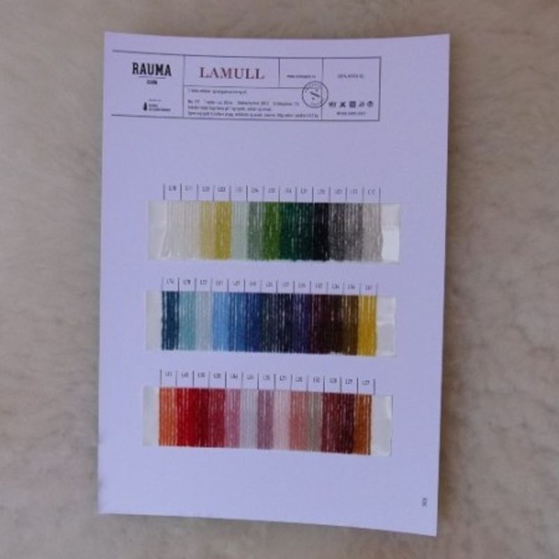 Fargekart - Rauma Lamull